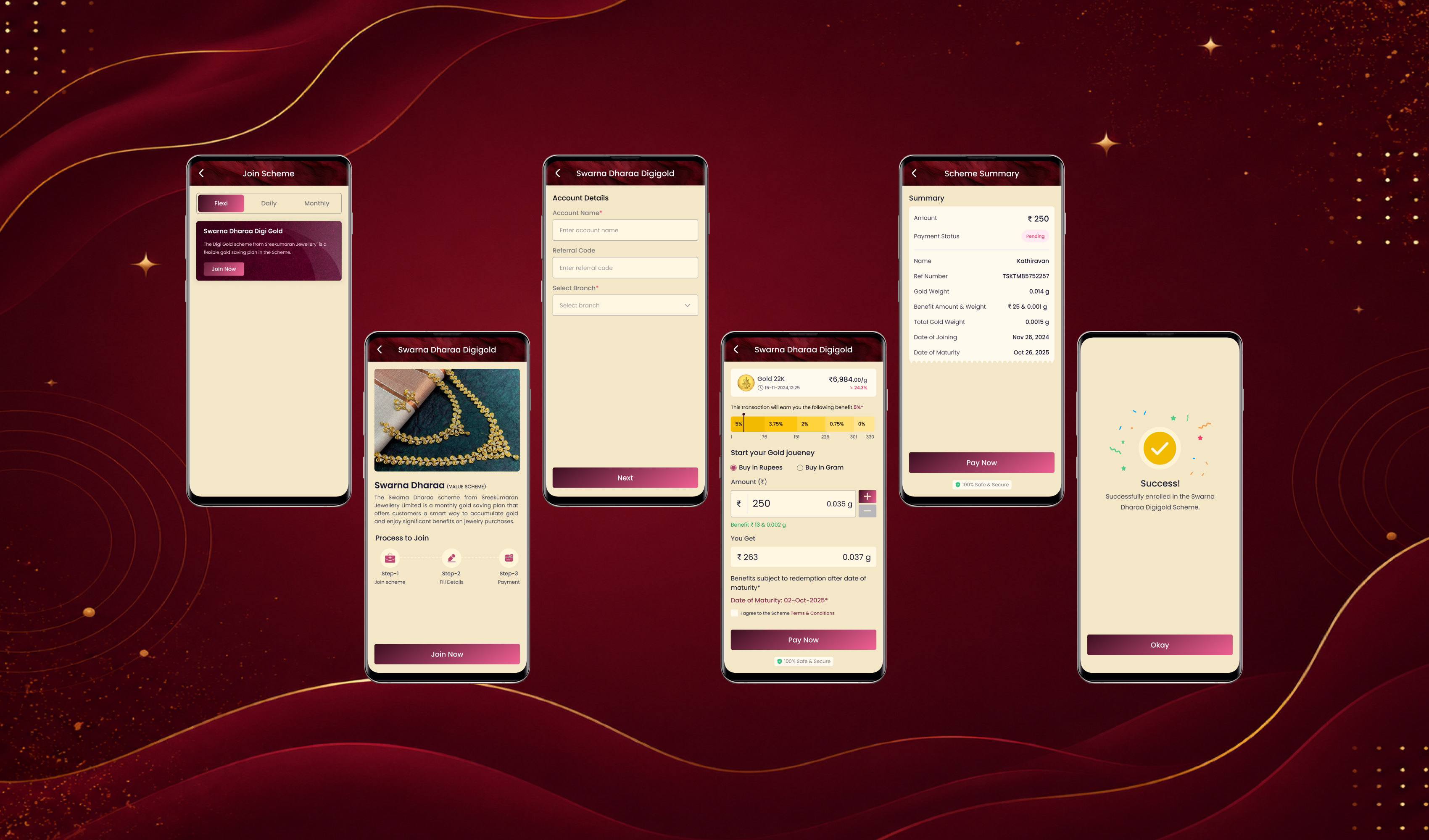 Sree Kumaran solution — wireframes and designs