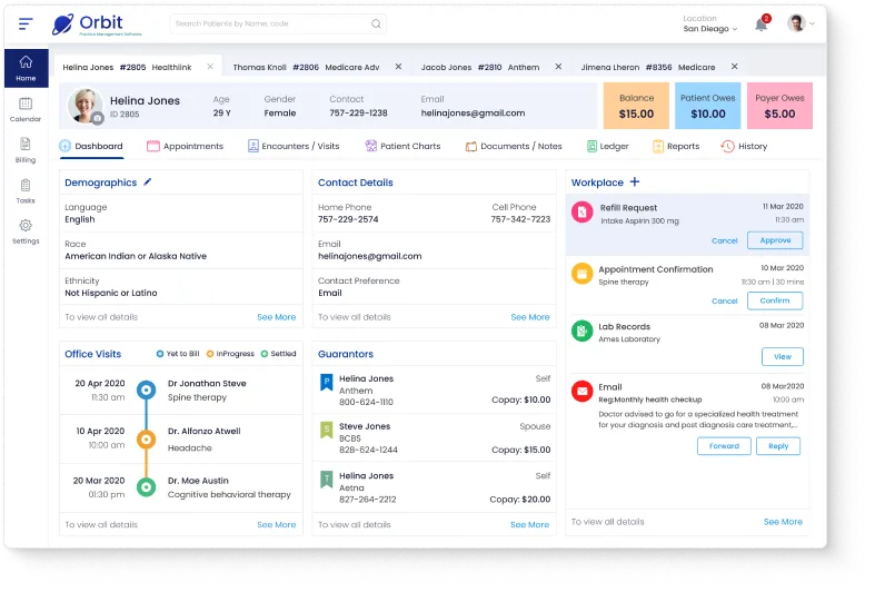 Patient Portal design preview