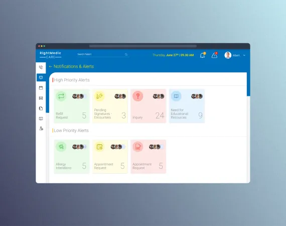 Doctor scheduler screen