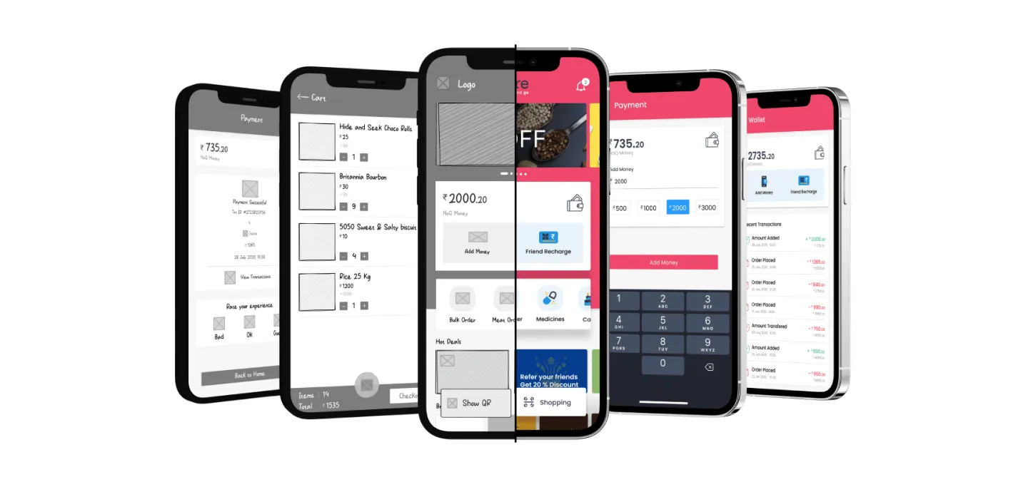 NoQ Store app — hero banner